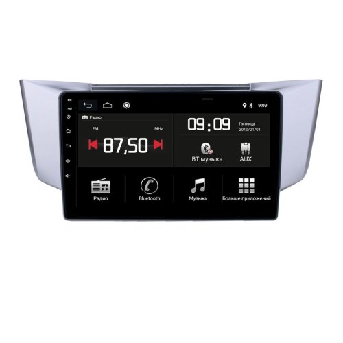 Штатная магнитола Torssen Lexus RX 03-09, Toyota Harrier Silver F9464 4G Carplay DSP