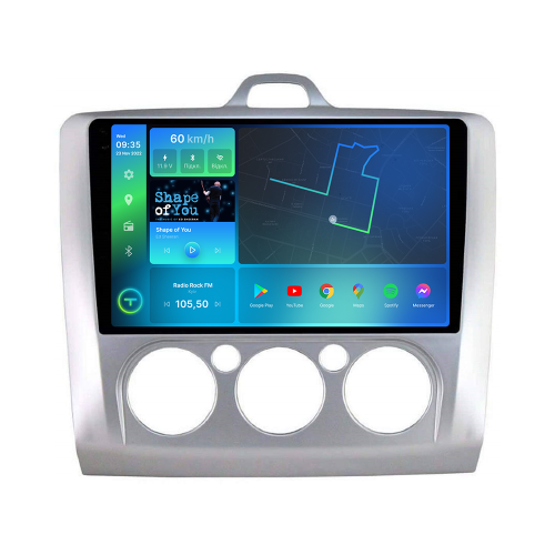 Штатная магнитола Torssen 2K Ford Focus 05-11 conditioner F9332 4G Carplay DSP