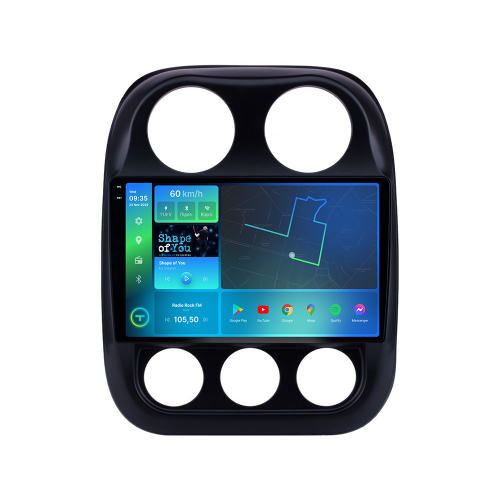 Штатна магнітола Torssen 2K Jeep Compas/Patriot 10-16 F10332 4G Carplay DSP