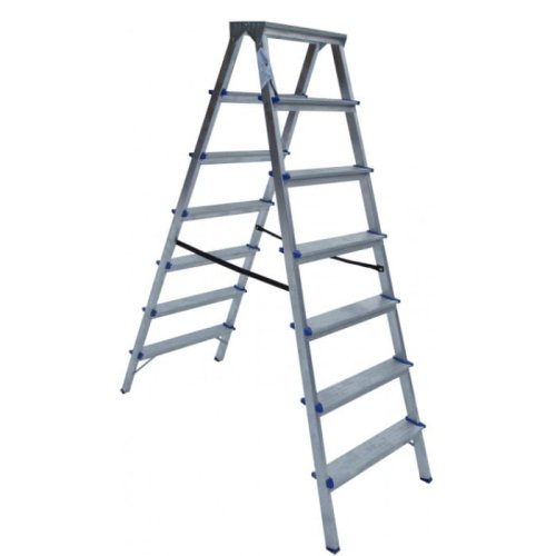 Лестница алюм. 2-х стр. 7 собрание. DHR407, ELKOP