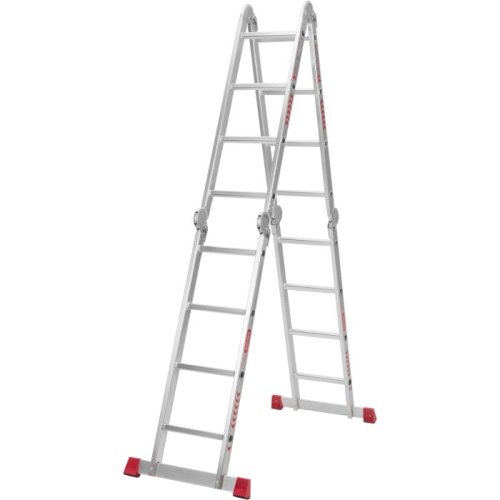 Лестница-трансформер алюминиевая Цветок Heavy Duty (4х4 ступени) (110-9604)