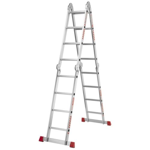 Лестница-трансформер алюминиевая Цветок PRO (4х5 ступенек) (110-9405)