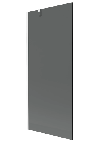 Шторка для ванны MEXEN NEXT 1 GRAFIT 80 см. постоянная