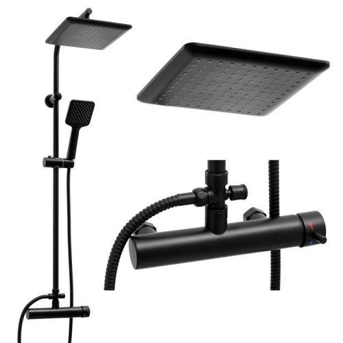 Душевая система Yoka BODO 23 BLACK черный