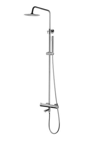 Душевая система Corsan LUGO CHROME с изливом