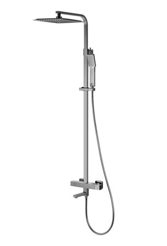 Душевая система Corsan ANGO CHROME с термостатом и изливом