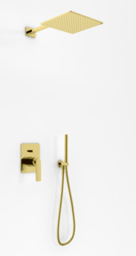 Душевая система KOHLMAN EXPERIENCE GOLD + BOX скрытого монтажа