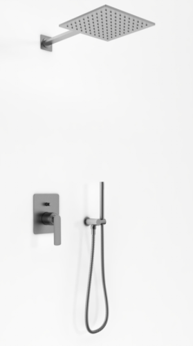 Душевая система KOHLMAN EXPERIENCE GRAFIT + BOX скрытого монтажа