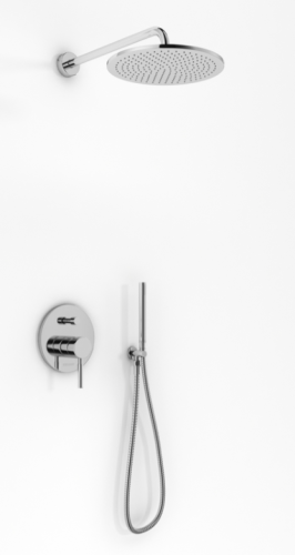 Душевая система KOHLMAN ROXIN CHROME + BOX скрытого монтажа