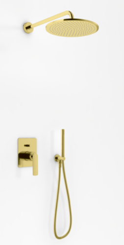 Душевая система KOHLMAN EXPERIENCE GOLD + BOX скрытого монтажа