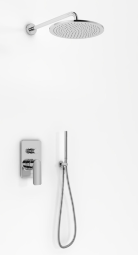 Душевая система KOHLMAN TEXEN CHROME + BOX скрытого монтажа