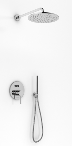 Душевая система KOHLMAN ROXIN CHROME + BOX скрытого монтажа