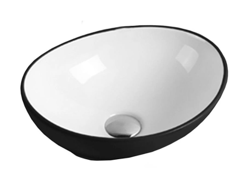 Умывальник (раковина) MEXEN ELZA BLACK / WHITE