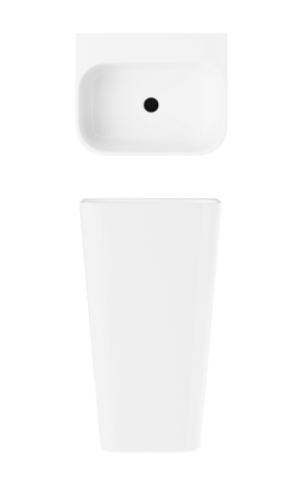 Умывальник (раковина) CORSAN ARIS напольный белый