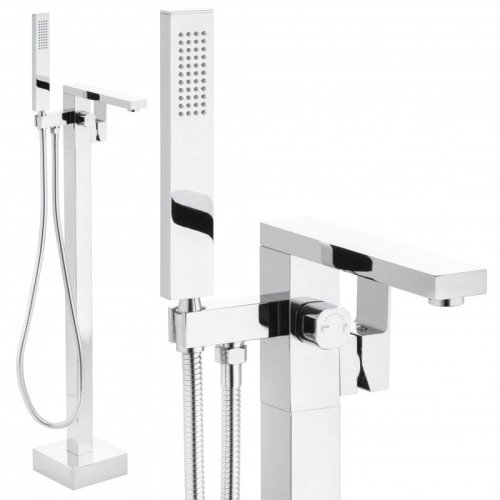 Смеситель для ванны Yoka GAPPO 98 CHROM хром напольный