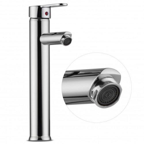 Смеситель для раковины (умывальника) Yoka OSLO CHROM хром высокий