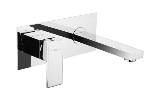 Смеситель для раковины MEXEN CUBE CHROME скрытого монтажа