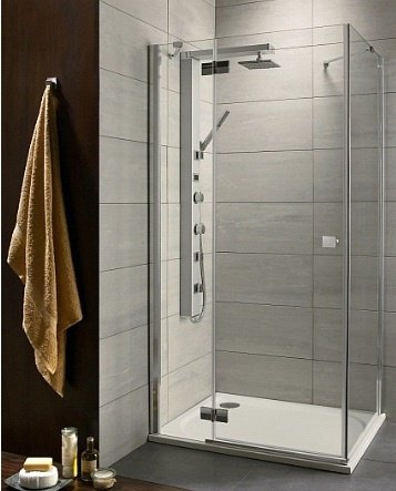 душевая кабина Radaway Almatea KDJ 120x80, левая, стекло коричневое (32141-01-08NL)