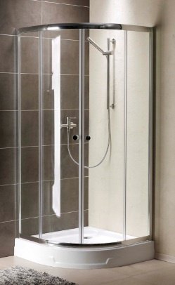 душова кабіна Radaway Premium A 90x90 скло графітове (30403-01-05)