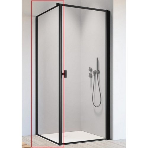 душевая стенка Radaway NES Black S1 90x200 безопасное стекло, frame, чёрная (10039090-54-56)