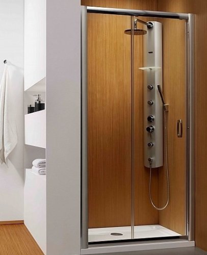 душевые двери Radaway Premium Plus DWJ 140 стекло коричневое (33323-01-08N)