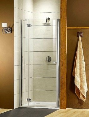 душевые двери Radaway Torrenta DWJ 110, левые, стекло графитовое (31940-01-05N)