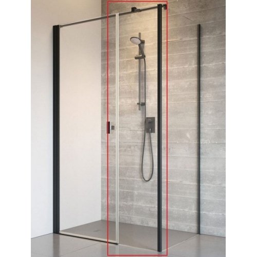 Боковая стенка Radaway NES 8 Black KDS I 50 безопасное стекло, прозрачное, чёрная (10073114-54-01)