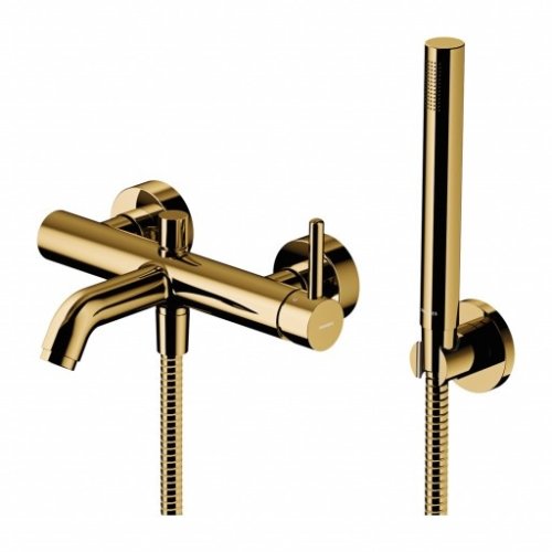 змішувач для ванни з душовим комплектом Omnires Y gold (Y1231GL)