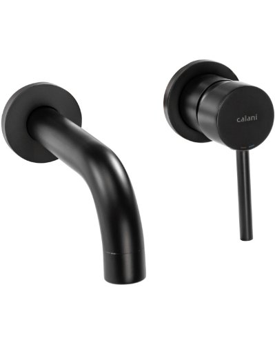 змішувач для умивальника Calani Nexos прихований монтаж, black (CAL-B0005)