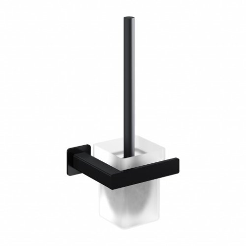 ершик для унитаза Omnires Nelson black mat (NL80620BL)