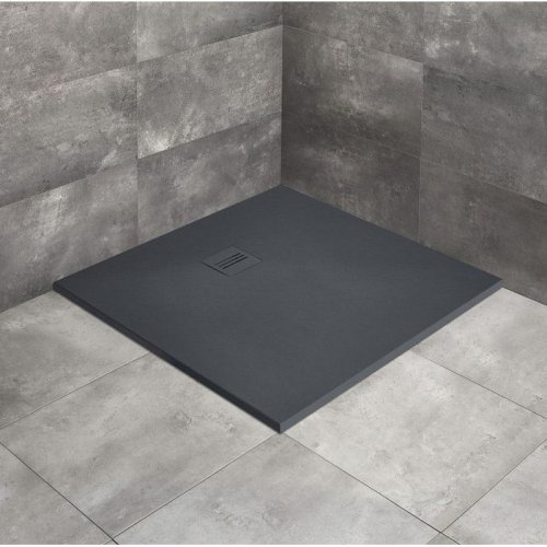 поддон Radaway Kyntos C 80x80 квадратный, антрацит (HKC8080-64)