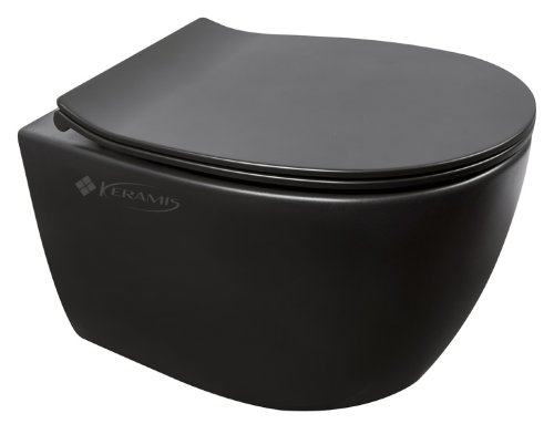 унитаз Isvea Sentimenti Neo rimLess 51x36,3 (10AR02010 black matt)