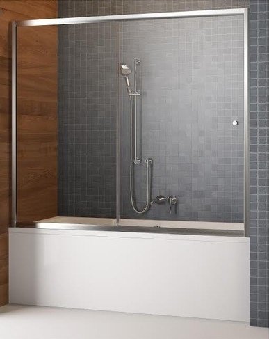 штора для ванны Radaway Vesta DWJ 160x150 стекло прозрачное (209116-01-01)