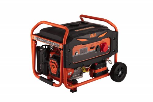 Генератор бензиновый 2E 380В (3 фазы), 7.7/8кВт, ручной/электростарт, AVR, 95кг