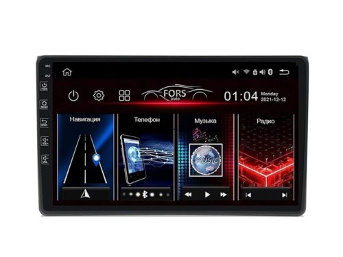Штатная магнитола FORS.auto М100 для Audi A4 2000-2009