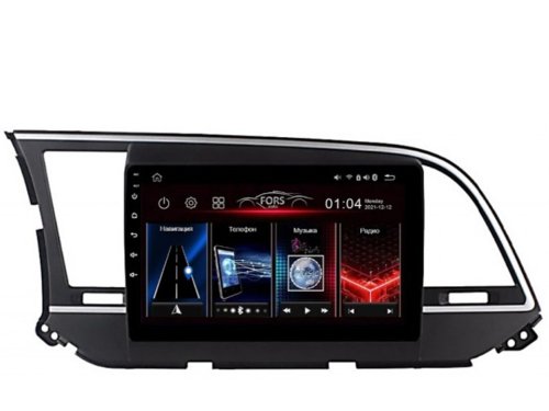 Штатна магнітола FORS.auto M100 для Hyundai Elantra 2016-2018