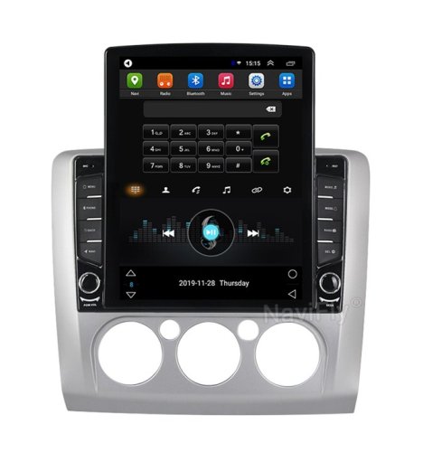 Штатная магнитола FORS.auto TS200 для Ford Focus (manual-Aircondition) 2005-2011