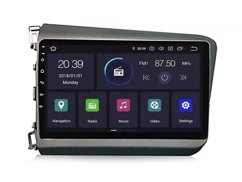 Штатна магнітола FORS.auto M200 для Honda Civic 2012-2015