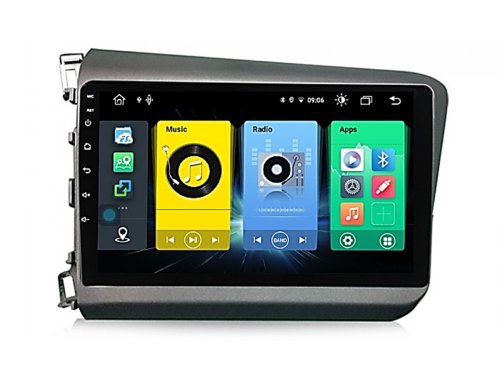 Штатная магнитола FORS.auto M400 для Honda Civic 2012-2015
