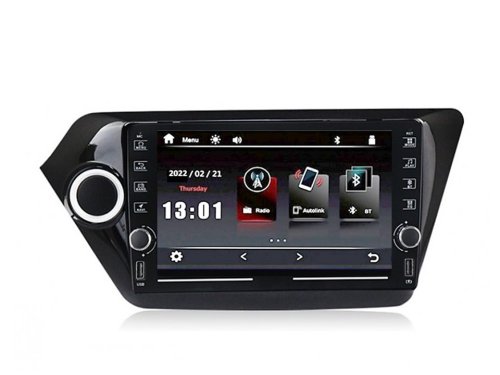 Штатная магнитола FORS.auto K200 для Kia K2 RIO 2012-2015