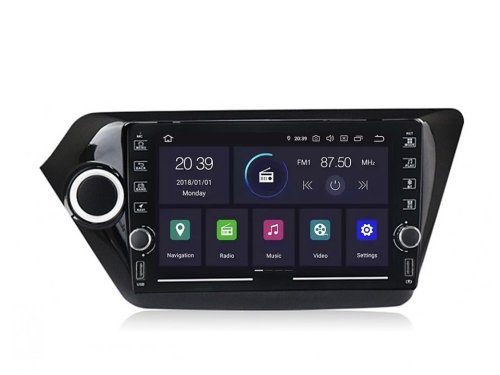 Штатная магнитола FORS.auto K400 для Kia K2 RIO 2012-2015