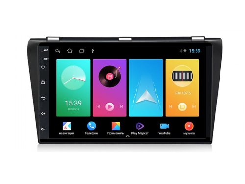 Штатная магнитола FORS.auto M400 для Mazda 3 2004-2008