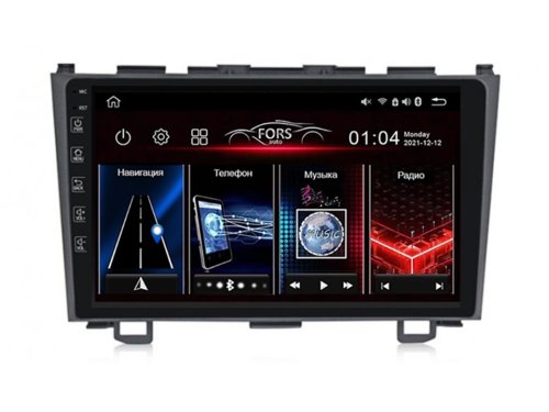 Штатна магнітола FORS.auto M400 для Honda CRV 2006-2011