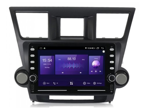 Штатна магнітола FORS.auto K400 для Toyota Highlander 2007-2014