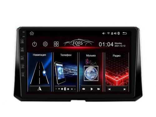 Штатна магнітола FORS.auto M400 для Toyota Corolla Auris 2018-2019