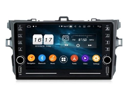 Штатная магнитола FORS.auto K100 для Toyota Corolla 2007-2013