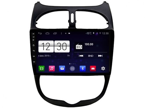 Штатна магнітола FORS.auto M150 для Peugeot 206 2000-2016