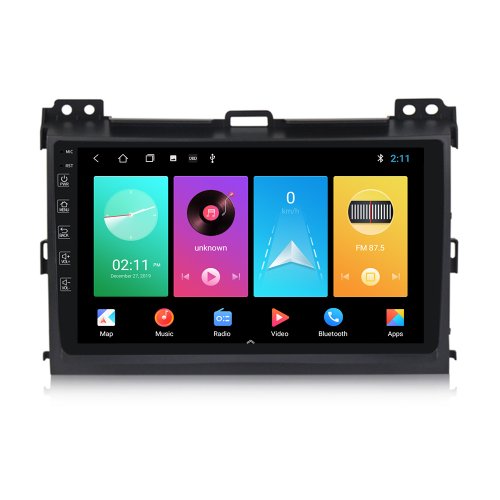 Штатная магнитола FORS.auto M400 для Toyota Prado 120 2004-2010