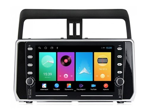 Штатна магнітола FORS.auto K400 для Toyota Prado 2017-2020