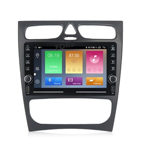 Штатна магнітола FORS.auto K200 для Mercedes Benz W209 2004-2011